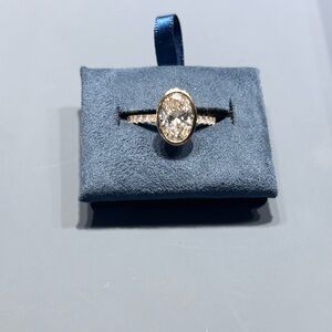 14k Gold Lab grown Diamond 2.23 ct Gold